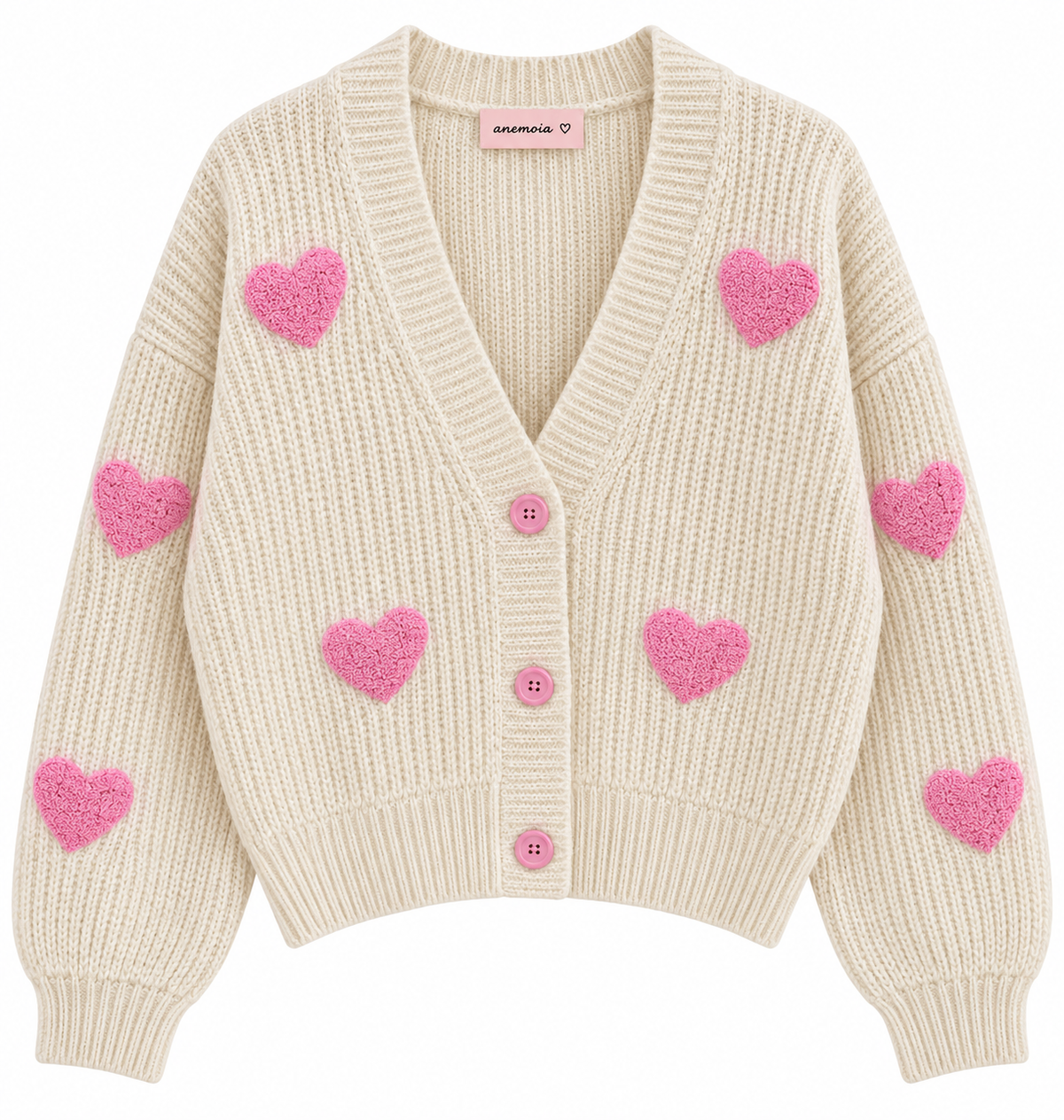 Heart cardigan