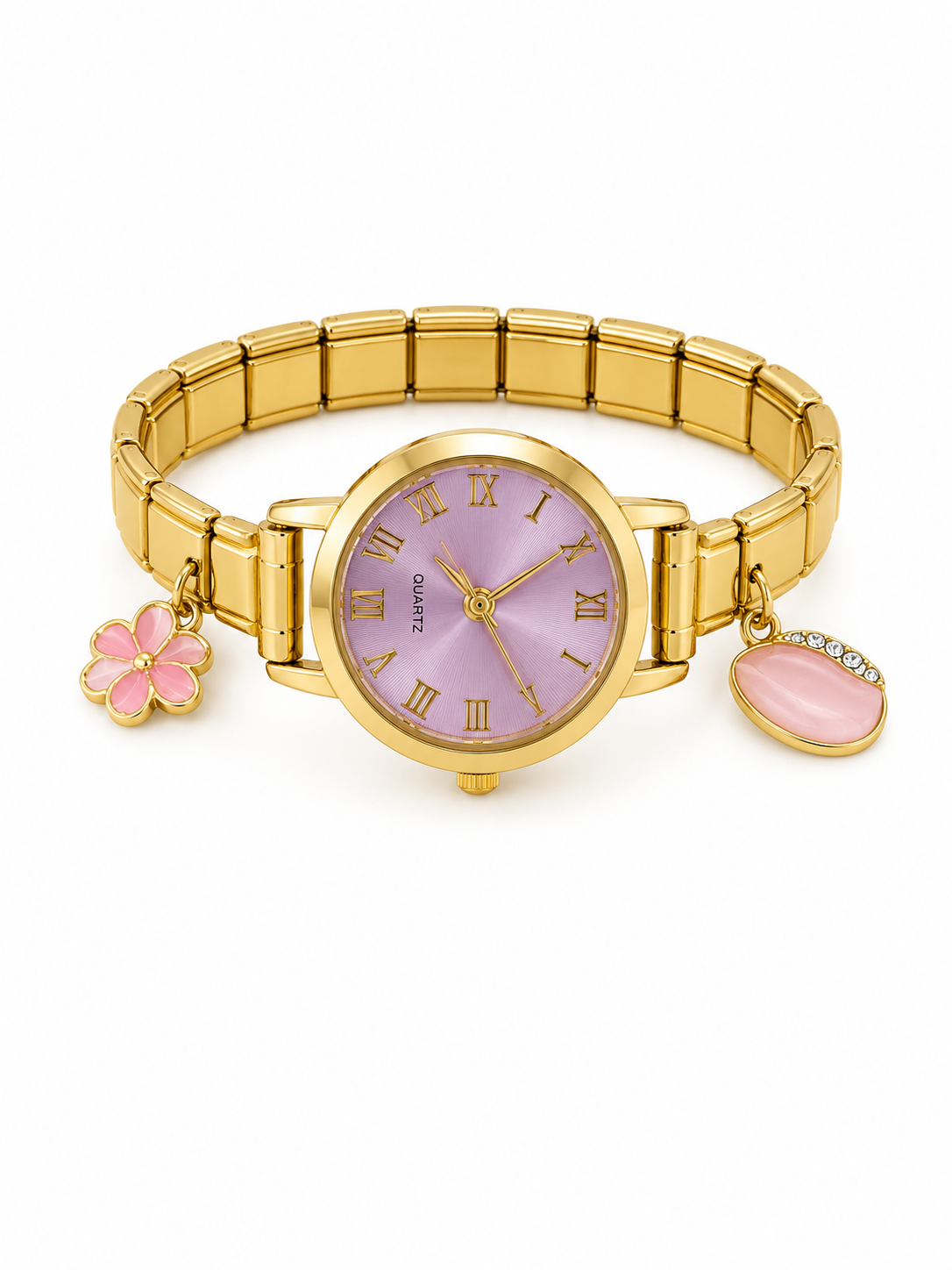 Ρολόι Italian set charms gold