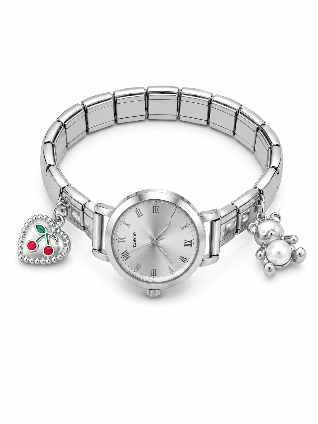 Ρολόι Italian set charms silver