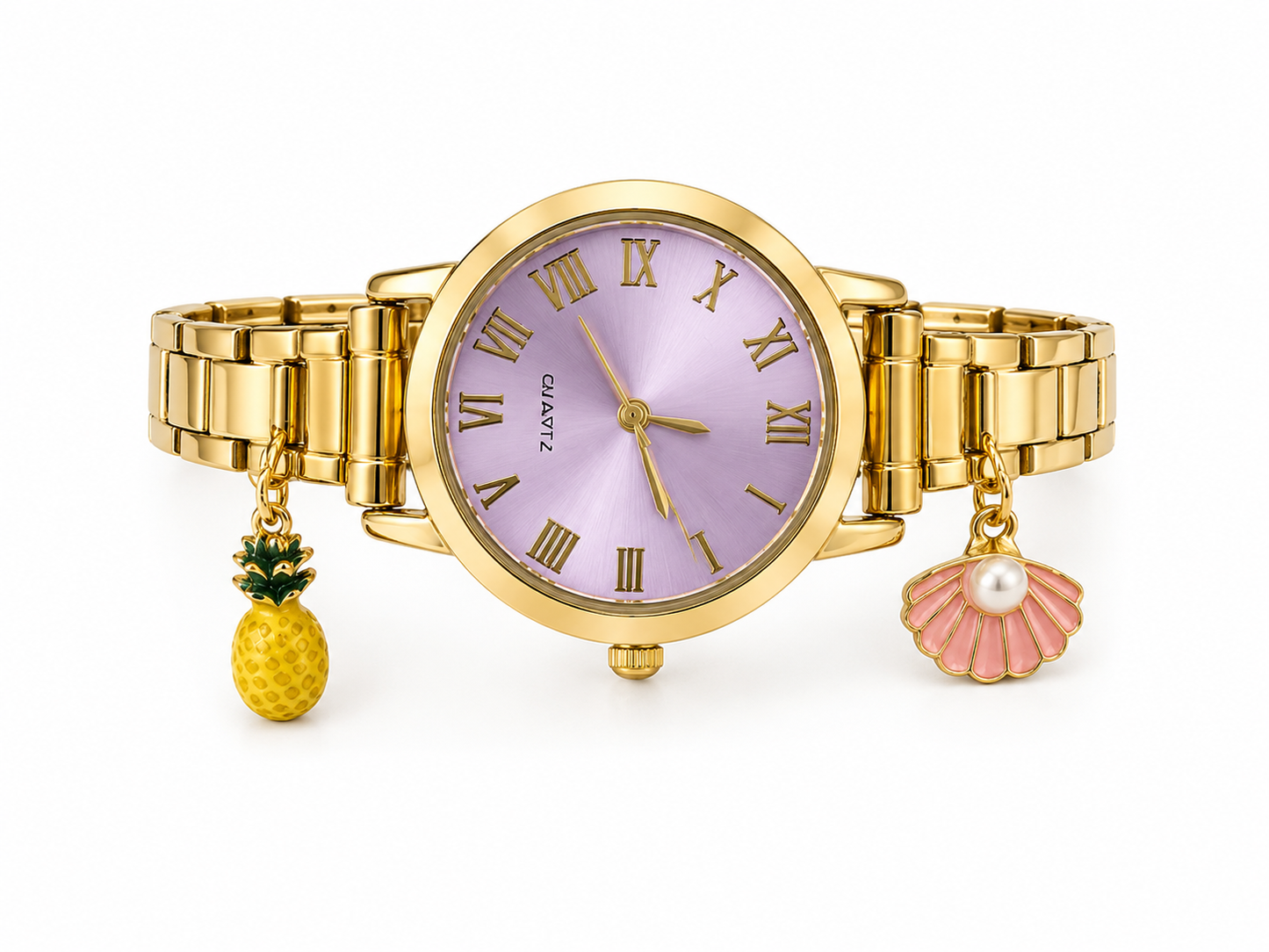 Ρολόι Italian set charms gold