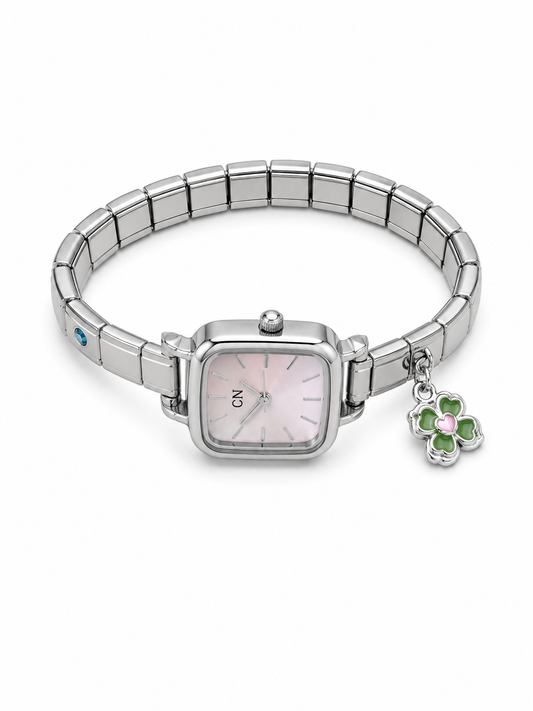 Ρολόι Italian set charms silver