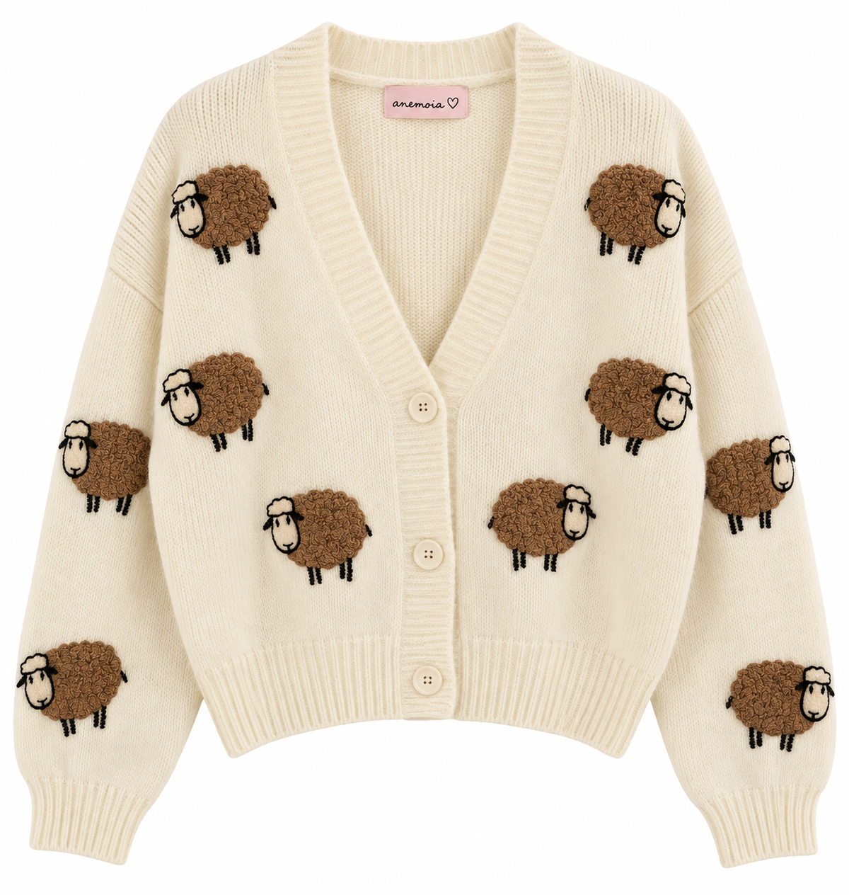 Sheep cardigan λευκό